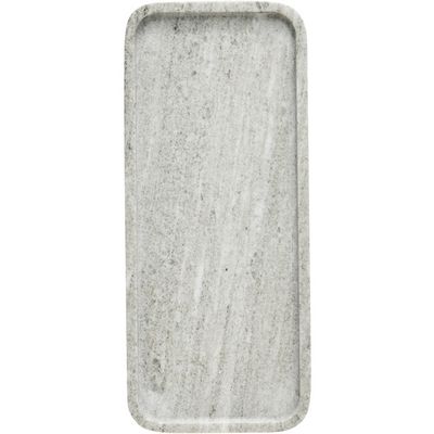 Lene Bjerre Elina Bricka Linne Marmor L35 cm