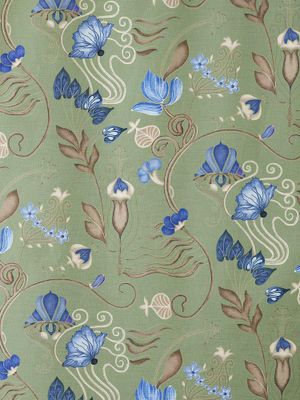 Svanefors José Gardin Grön 135x240 cm