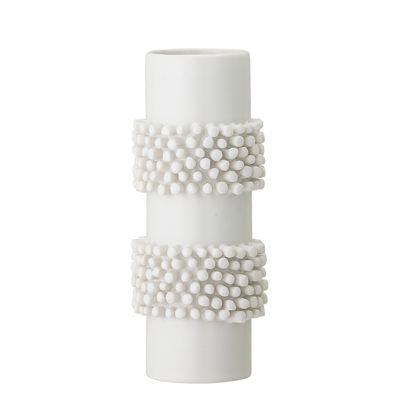 Vas Vit Stengods Barrit | Bloomingville