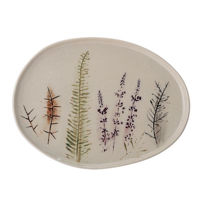 Serveringsfat Natur Stengods Bea | Bloomingville