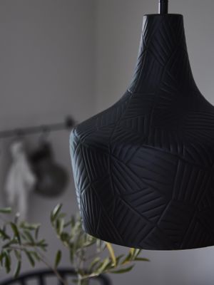 Ribble Taklampa Matt Svart 25cm MattSvart | PR Home