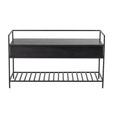 Abelone Bänk Svart FSC 100%® Mango H58cm Bloomingville