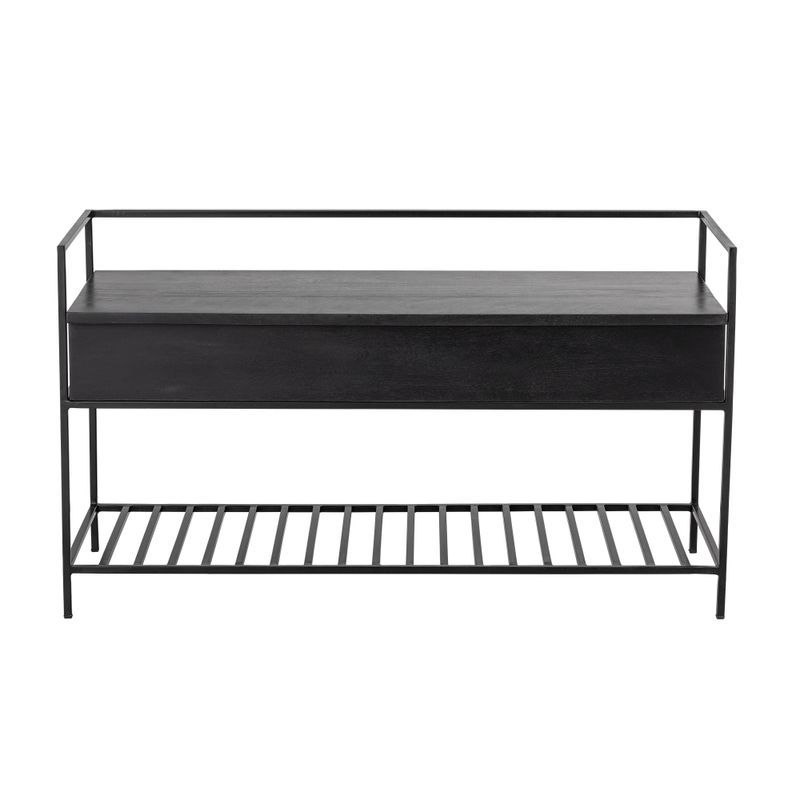 Abelone Bänk Svart FSC 100%® Mango H58cm Bloomingville
