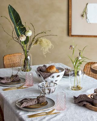 Filt Vit Bomull Niccoline | Bloomingville