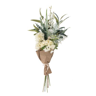 Bukett Vit Konstgjorda blommor Symphonie | Bloomingville