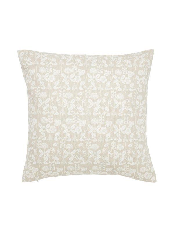 De Mina Kuddfodral Beige 45x45cm | Svanefors