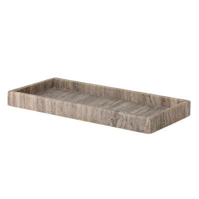 Bricka Brun Marmor Majsa | Bloomingville