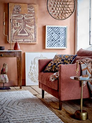 Kudde Orange Bomull | Bloomingville Creative