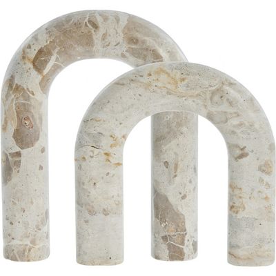 Lene Bjerre Ellia Dekoration Linne Marmor H25.5 cm