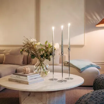Hilke Collection Ljusstake, Chiaro di luna - 40cm