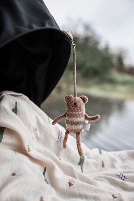 Muslin Beige / Olivgrön Ekologisk Bomull OYOY MINI