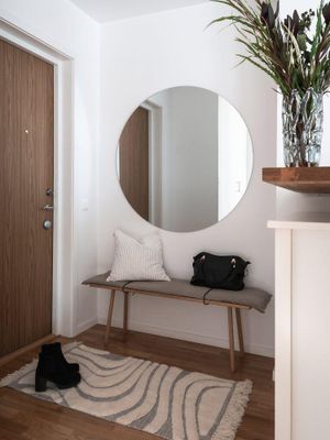 Svanefors Sita Ullmatta Grå 60x110 cm