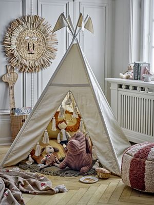 Fardin Barnens tipi Natur Bomull L110 cm Bloomingville Mini
