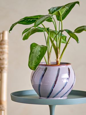 Kruka Rosa Stengods Iman | Bloomingville