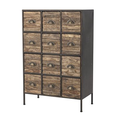 Matteo Lådor Svart Metall H92cm Bloomingville Creative