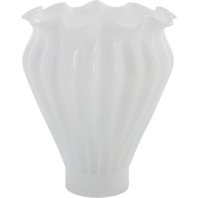 Lene Bjerre Verinne Vas Vit Glas H28.5 cm