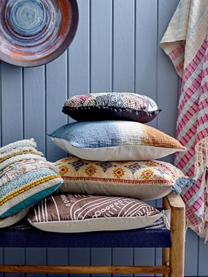 Kudde Brun Bomull | Bloomingville Creative