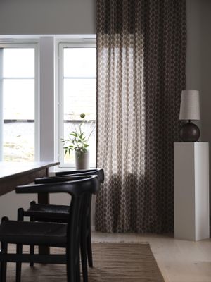 Jonna Lampfot Brun Vintage 32cm | PR Home