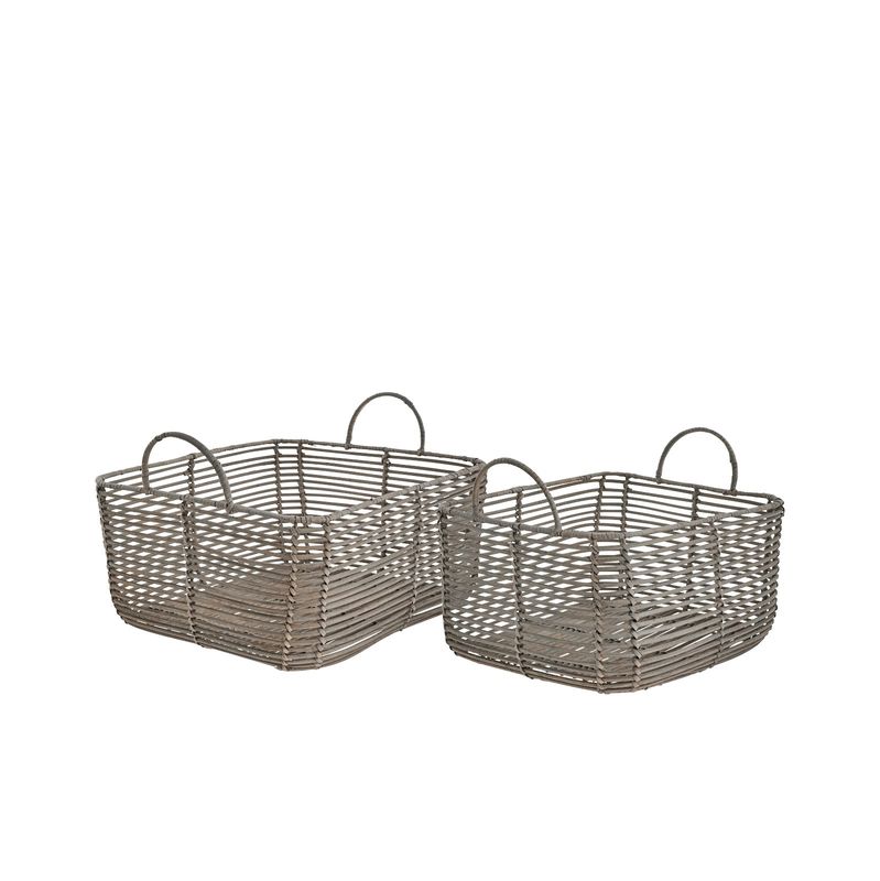 Harper Korg Natur Rotting Set om 2 35x28 cm Lene Bjerre