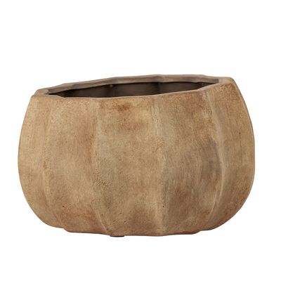 Conja Dekorationsblomkruka Brun Terrakotta Ø26cm Bloomingville