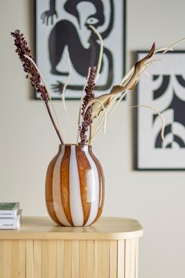 Vas Brun Glas Mayah | Bloomingville
