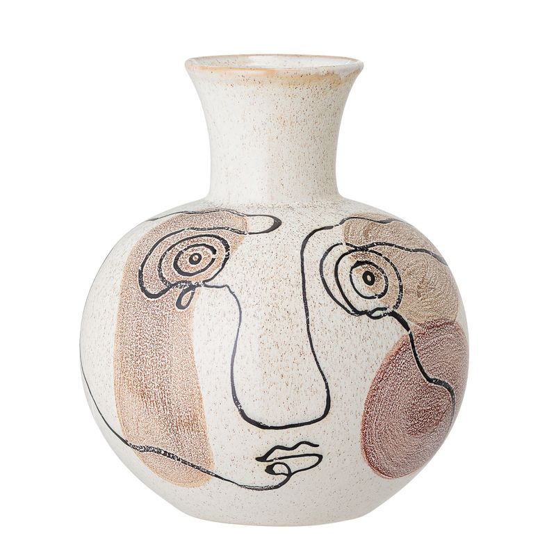 Vas Vit Stengods Irini | Bloomingville