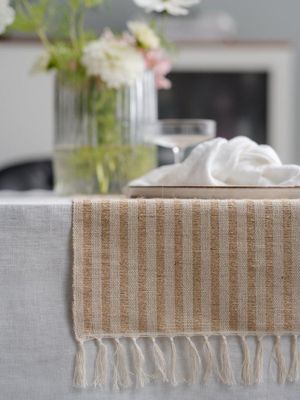 Svanefors Adam Löpare Offwhite 33x120 cm