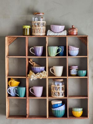 Hylla Brun Återvunnet trä Tilo | Bloomingville