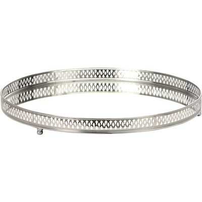 Lene Bjerre Bethel Bricka Silver Mässing Ø36 cm