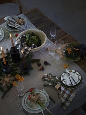 Svanefors Mary Servett Asfalt 45x45 cm