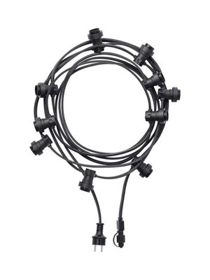 PR Home Bright Ljusslinga Svart 10L 7,2m