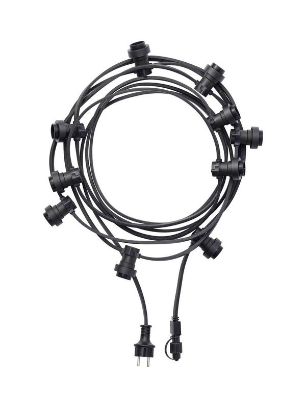 PR Home Bright Ljusslinga Svart 10L 7,2m