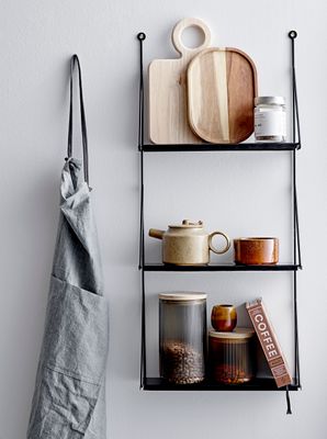 Hylla Svart Metall Walter | Bloomingville