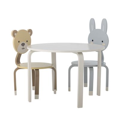 Marle Tabell Natur MDF Ø65 cm Bloomingville Mini