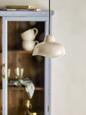 Bloomingville Garner Lampskärm Grå Stengods Ø23 cm