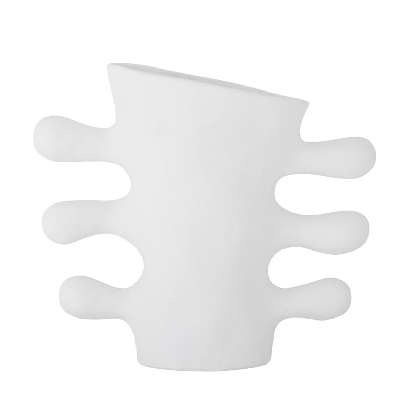 Pernilla Vas Vit Stengods H26cm Bloomingville