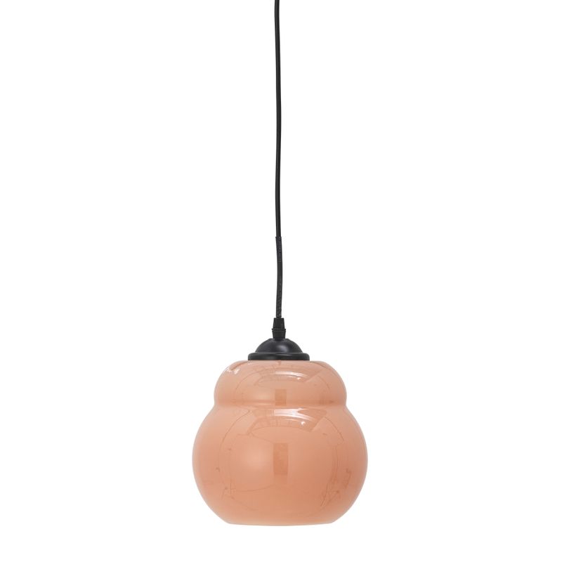 Taklampa Rosa Glas Motella | Bloomingville