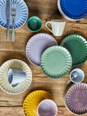 Tallrik Natur Stengods Latina | Bloomingville