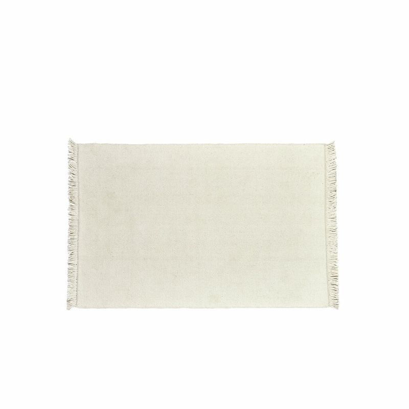 Lene Bjerre Daphne Matta Vit Ull L200 cm