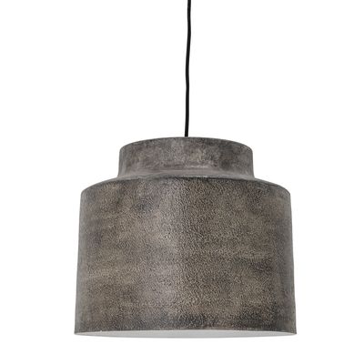 Taklampa Grå Metall Grei | Bloomingville