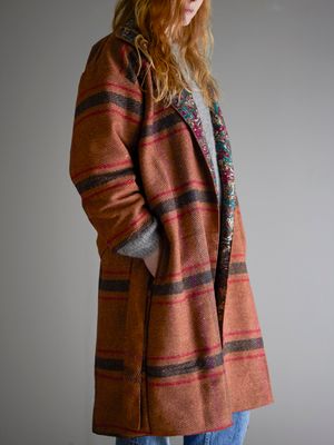 Kimono Brun Upcycled | Bloomingville Creative