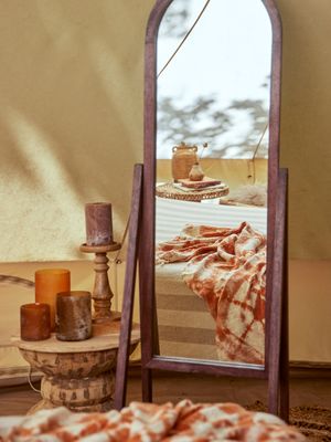 Piedestal Natur Mango (träd) Noore | Bloomingville