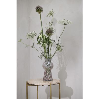 Lene Bjerre Traville Pelarbord Linne Travertin