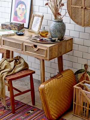 Filt Gul Bomull Thelma | Bloomingville