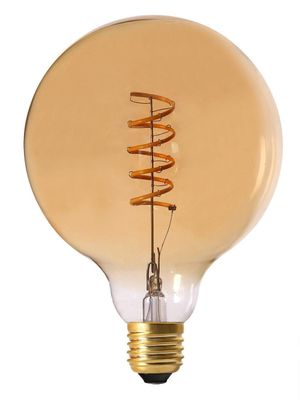 PR Home Elect Spiral LED Fil Globe Gold 125mm