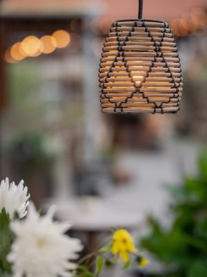 PR Home Lollo Taklampa Natur/Svart 18 cm Natur