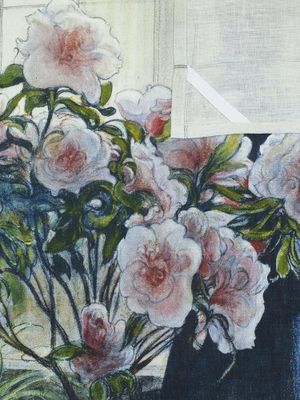 Svanefors Azalea Kökshandduk Lin 50x70 cm