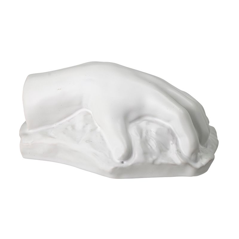 Dekoration Vit Stengods Shirie | Bloomingville