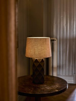Hazel Lampfot Antracit 43cm | PR Home