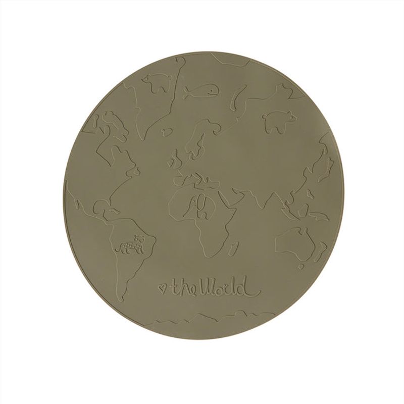 Bordsunderlägg Oliv Silikon OYOY MINI